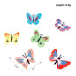 Tropics Insect Animals Model Butterfly Cricket Spider Bee Action Figures Mantis Figurine Miniature Educational Kids Toys Gift