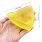 Squishy Honey Cheese Square Fidgets Toys Super Soft Mochi Cheese Squeeze Toy Funny Anti-stress Sensory Toy for Adults Gifts