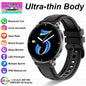2026 New 7.6mm Ultra-Slim Smart Watch Women AMOLED HD Display LED Flashlight Always-On Time Display Fashion Ladies Smartwatches