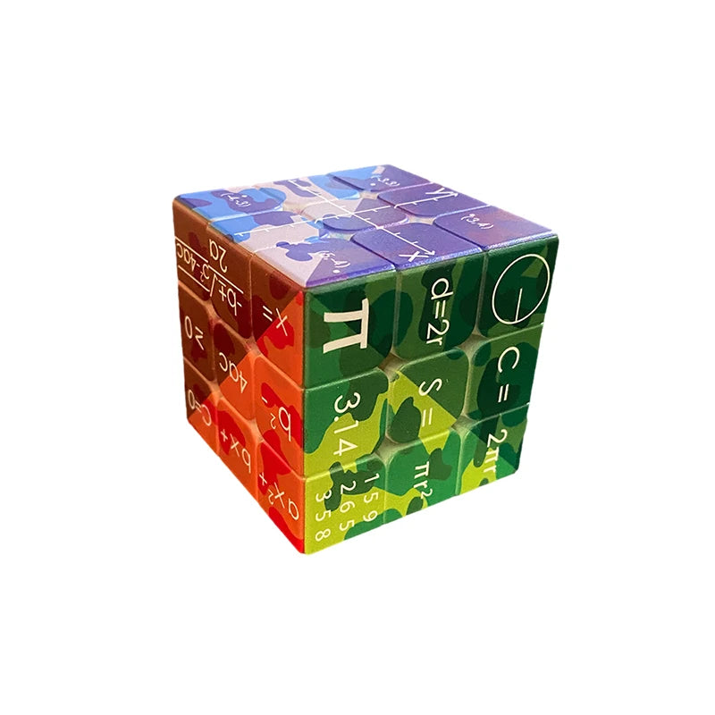 3x3x3 Magic Cube Student Periodic Table of Chemical Elements Mathematical Formula Knowledge Learning Magico Cubo 3x3 Game Toy