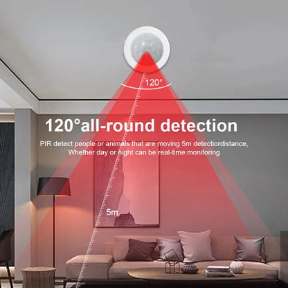 Zigbee PIR Motion Sensor PIR Infrared Detector Smart Home Security Alarm Ewelink App Control for Home Security