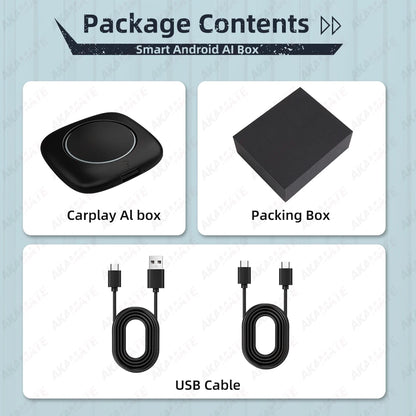 For BMW ID6 ID7 ID8 ID9 Wireless CarPlay AI Box for Wireless CarPlay Android Auto Intelligent Android 13 System 4+64GB 8+256GB