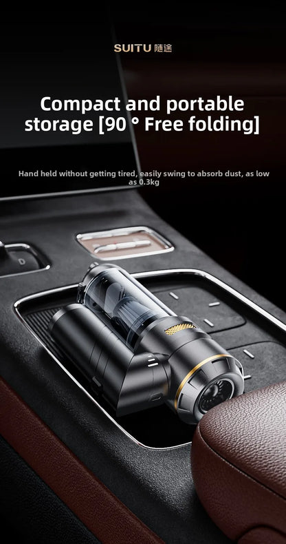 Portable Wireless Handheld Car Vacuum Cleaner Brushless High Power Air Duster Cleaner For Vehicle And Household Appliance