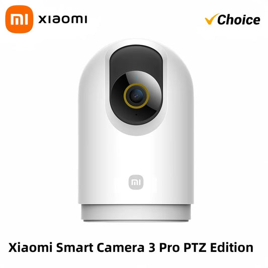 Xiaomi Smart Camera 3 Pro PTZ 5MP 3K Ultra Low Light Full Color HDR 2.4G/5G WiFi Bluetooth Mesh Gateway AI Detection 360° Home