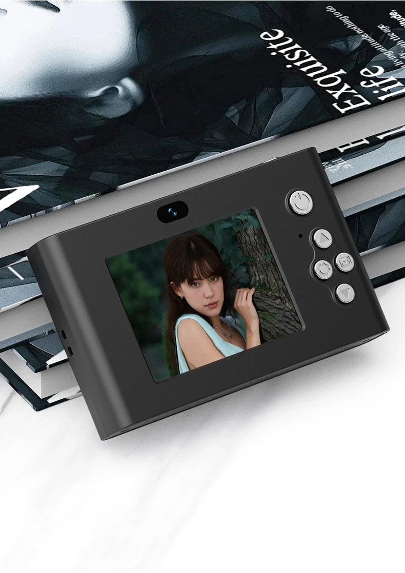 COOL DIER 4K Digital Camera 16x Zoom Camcorder 24 Million Pixels Compact Cameras Auto Focus for Kids Adult Beginners Photograph