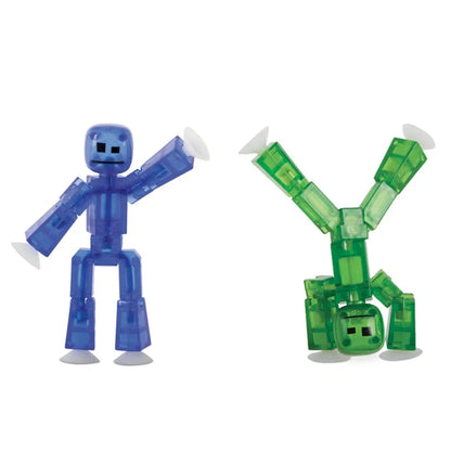 Suction Cup Toys Sticky Robbot Toys for Boys Funny Deformable Action Figure Sucker Toys for Kids Adult Birthday Gifts