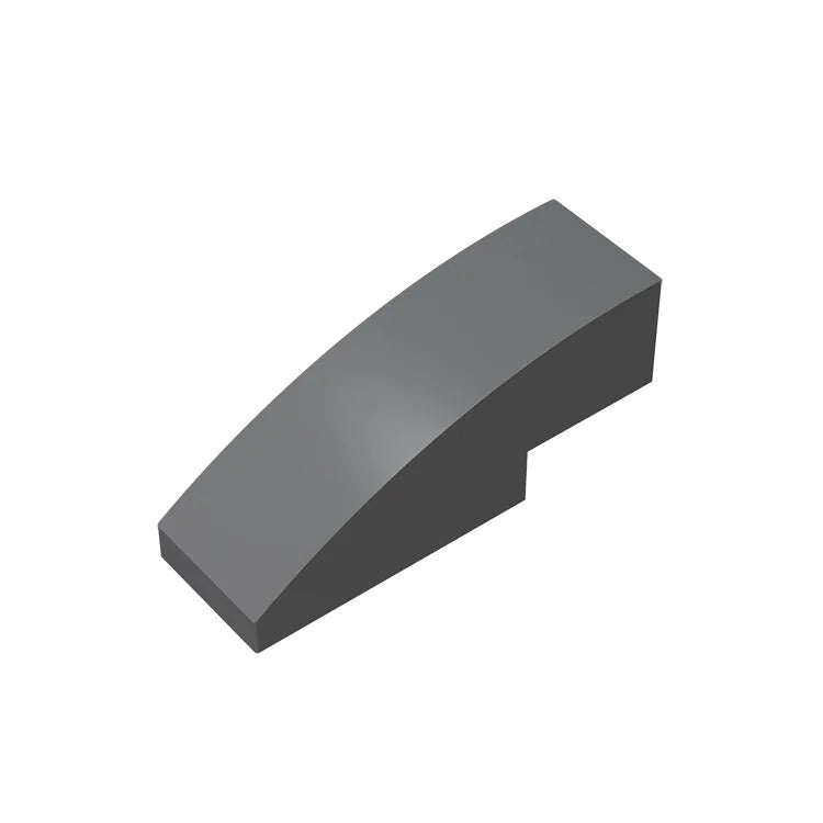 100pcs MOC Part 50950 Slope Curved 3 x 1 No Studs Building Block Particles DIY Construction Compatible Brick Toy Kid Gift