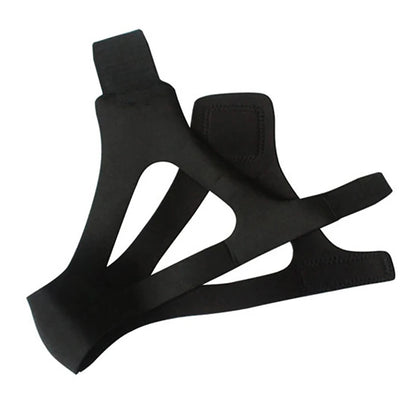 Adjustable Neoprene Anti Snoring Strap Stop Snoring Chin Strap Snoring Mouth Guard Snoring Treatment Snore Relieve For Sleep