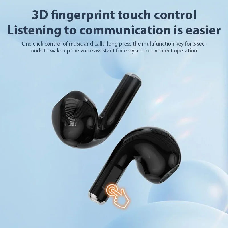 X87 In-Ear Headphones with LED Digital Display HiFi Stereo Earphones Long-lasting Headsets Phones Laptops Widely Compatible