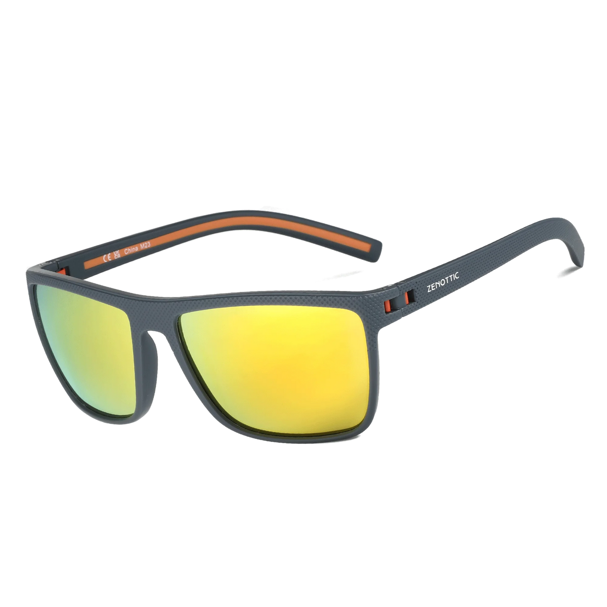 ZENOTTIC Fashion Polarized Sunglasses Shade for Women Men Lightweight TR90 Frame UV400 Protection Square Sun Glasses