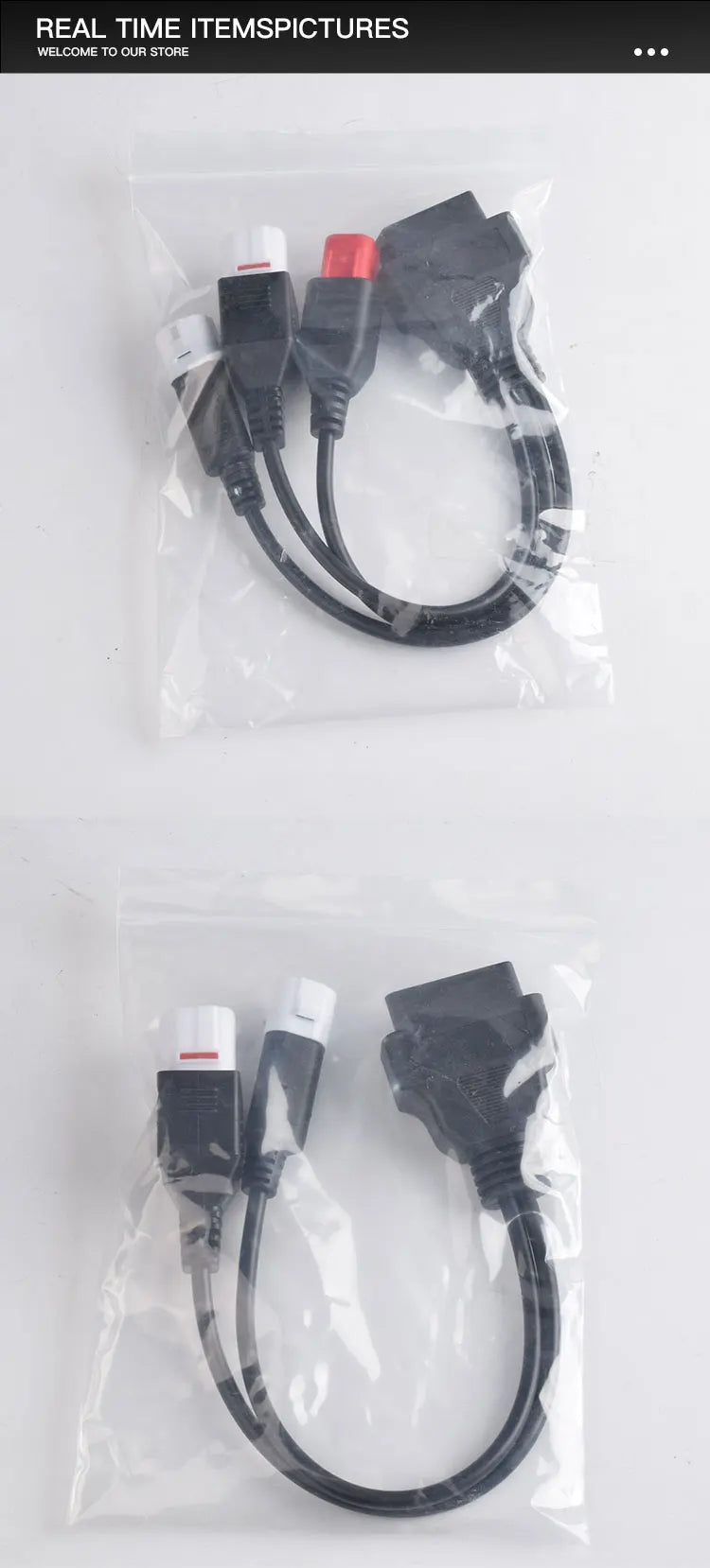 For Yamaha 3/4 /6 Pin To OBD2 Connector Motorbike OBDII Diagnostic Cable OBD Fault Code Reader Adaptor Extension Cable