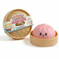 Giant Squishies Dumpling Bun Toy, Slow Rising Glitter Dumpling Stress Ball, Stress Relief Fidget Toy for Home Office Travel toys