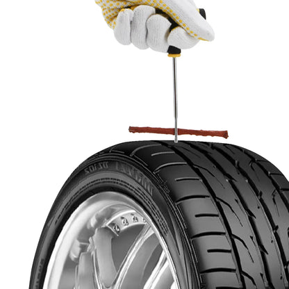 Car Tire Repair Kit with Drill Bit and Storage Bag. Motorcycle and Truck Tire Repair Tools. Quick Tire Repair Amagi