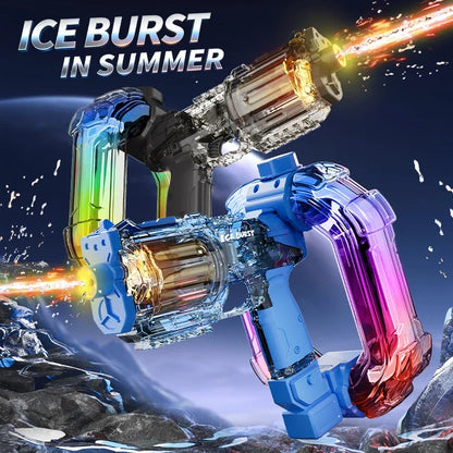 Simulated Firing Electric Water Gun for KidsLarge Capacity Automatic Water Blaster Children Summer Outdoor Game Toys for Aldult
