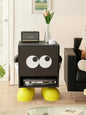 #Cute big eyes children bedside table bedroom bedside storage lockers cartoon creative bedside cabinet boys and girls