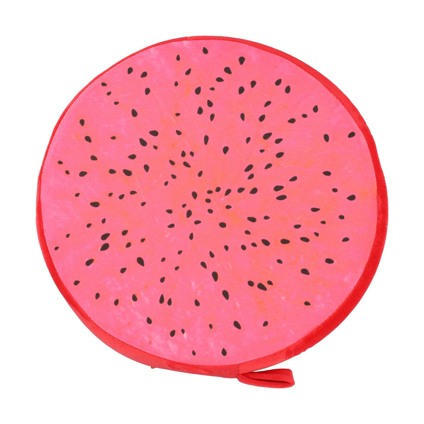 Cartoon Fruits Print Round Bar Chair Cushion Cover Anti-Slip Seat Cushion Slipcover Soft Stool Cushion Covers For Living Dining