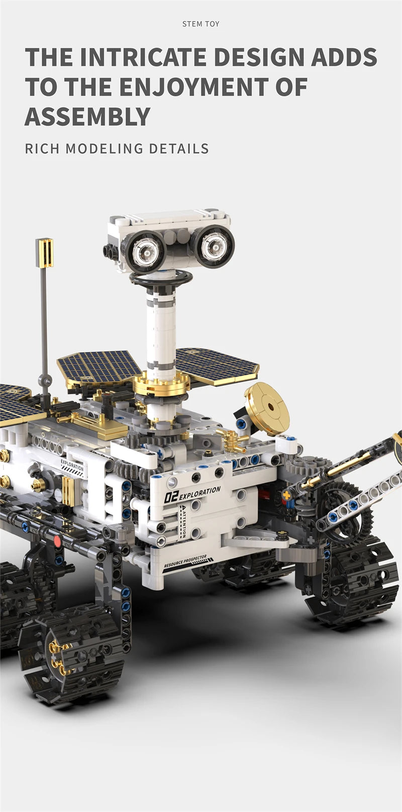 Multi-Axis mechanical Arm Programmable Building Blocks 5 in 1 robot Remote Control toys Interactive STEM Learning children gift