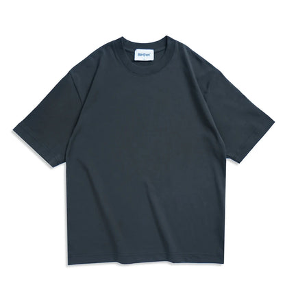 WAVLATII Oversized Summer T Shirts for Women Men Brown Casual Female Korean Streetwear Tees Unisex Basic Solid Young Cool Tops