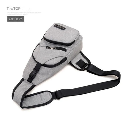Chest Bag Men's One Shoulder Crossbody Bag Large Capacity Outdoor Sports Leisure Fashion Small Shoulder Bag Backpack Men's