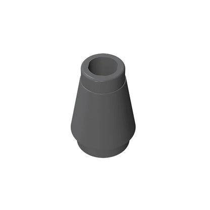 10PCS 59900 4589 1x1 Cone Block Moc Building Loose Parts Compatible with Brick DIY Children's Toy Assembly Gift