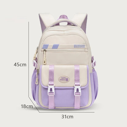 New School Bag with High Appearance Level Junior High School Backpack Large Capacity Primary School Backpack Ins Wind