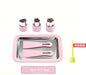 Household DIY Rolled Fried Ice Cream Maker Multifunctional Cold Sweet Ice Pan Frozen Yogurt Gelato Machine Homemade Frozen Desse