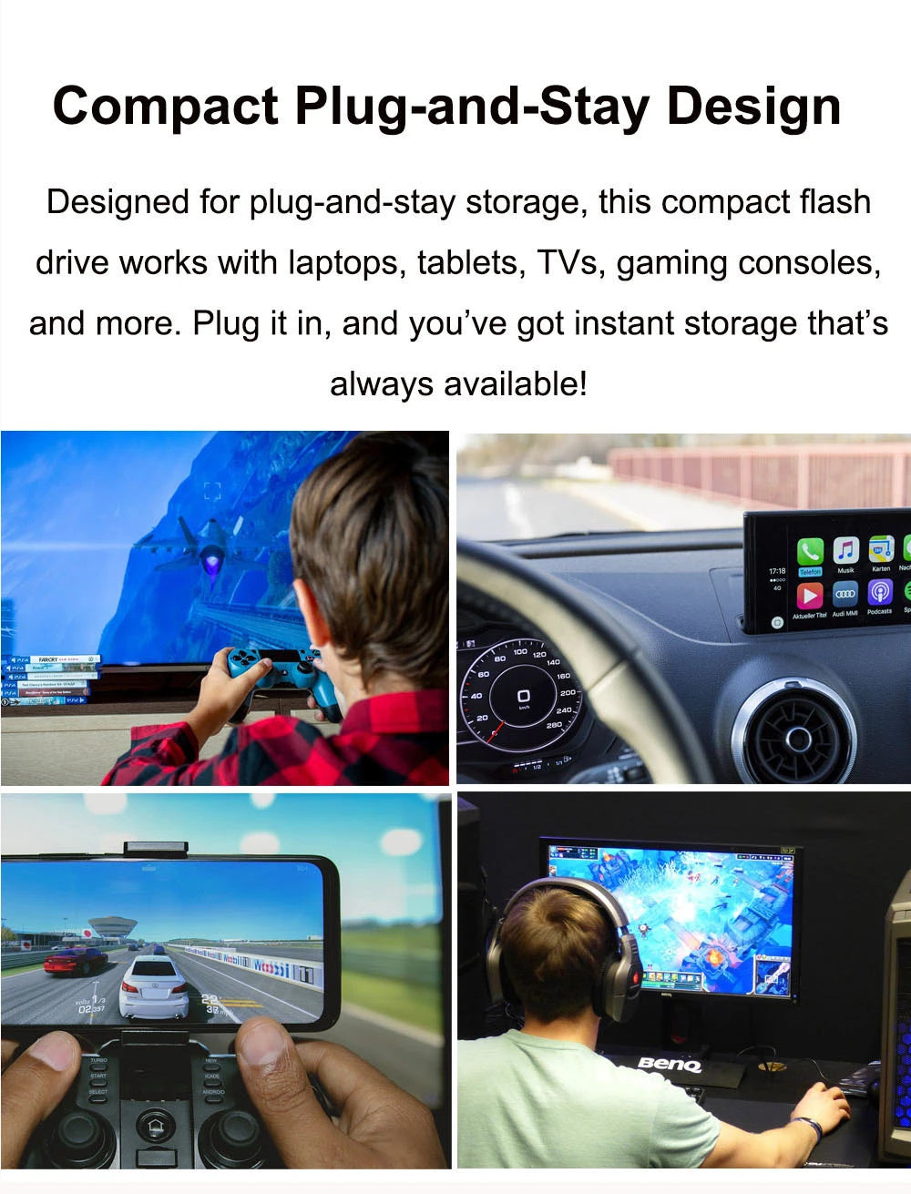 SanDisk Ultra Fit CZ430 128GB 256GB 512GB USB3.2 Flash Drive Read Speed Up To 400MB/s mini Pen Drive 64G 32G 130MB/s USB Stick