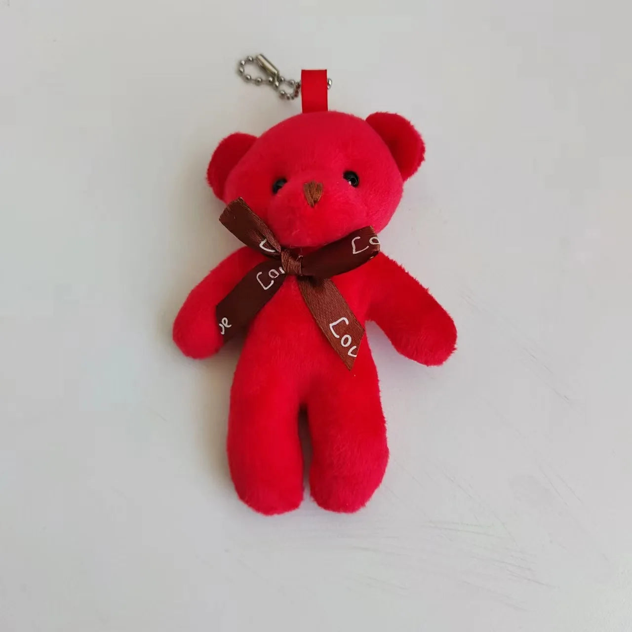 18-90Pcs Mini Teddy Bear Toy Plush Stuffed Bear Doll for Keychain Craft DIY Accessory Birthday Gifts Party Favors Supplies 4.7in