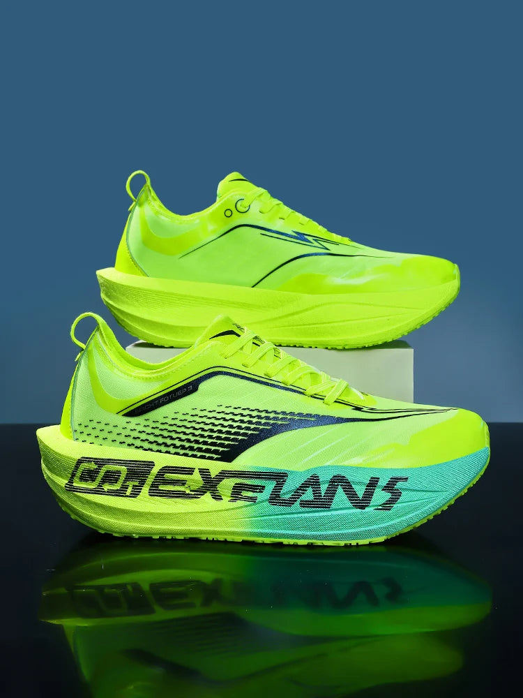 Men Running Shoes Carbon Board Marathon Speciality Sports Breathable Lightweight Women's Comfortable Athletic Sneakers