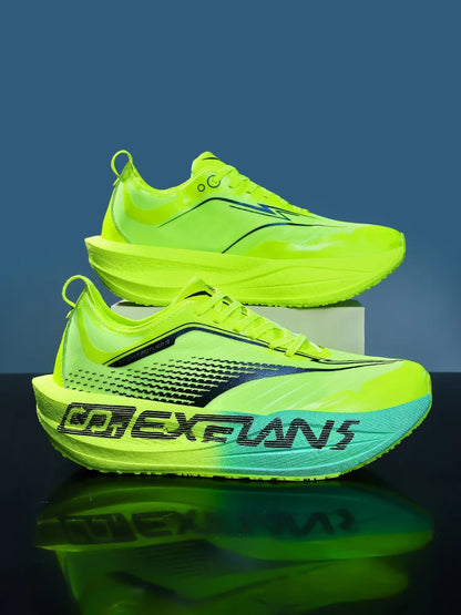 Men Running Shoes Carbon Board Marathon Speciality Sports Breathable Lightweight Women's Comfortable Athletic Sneakers