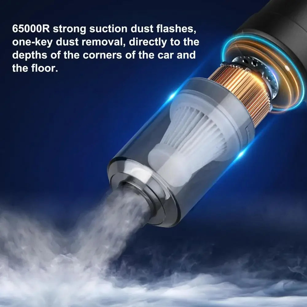 6000PA Car Vacuum Cleaner Portable Wireless Cleaner for Home Appliance Powerful Cleaning Machine Car Cleaner for Keyboard ﻿