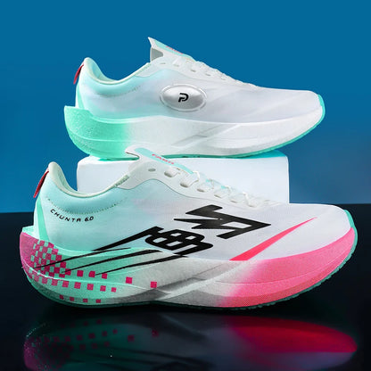 Marathon Men Running Shoes Carbon Board Speciality Sports Breathable Lightweight Women's Comfortable Chunta Athletic Sneakers