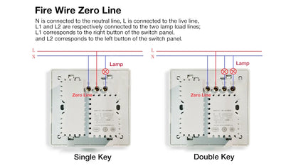 Aqara Smart Wall Switch D1 ZigBee Light Switch Button Smart Home Remote Control Fire Wire With /NO Neutral For Mi Home Homekit