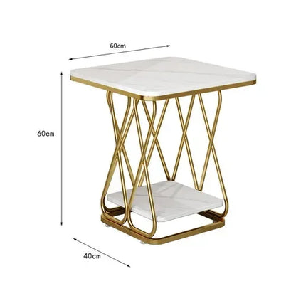 Modern Nordic Coffee Table Bedside Marble Luxury Coffee Table Service Living Room Furniture Salon Table Basse De Salon Desk Mesa