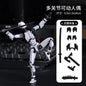 13 Action Figure Titan Multi-Jointed Movable Shapeshift Robot T13 Action Mannequin Character and Dog Figure Toys gifts for kids