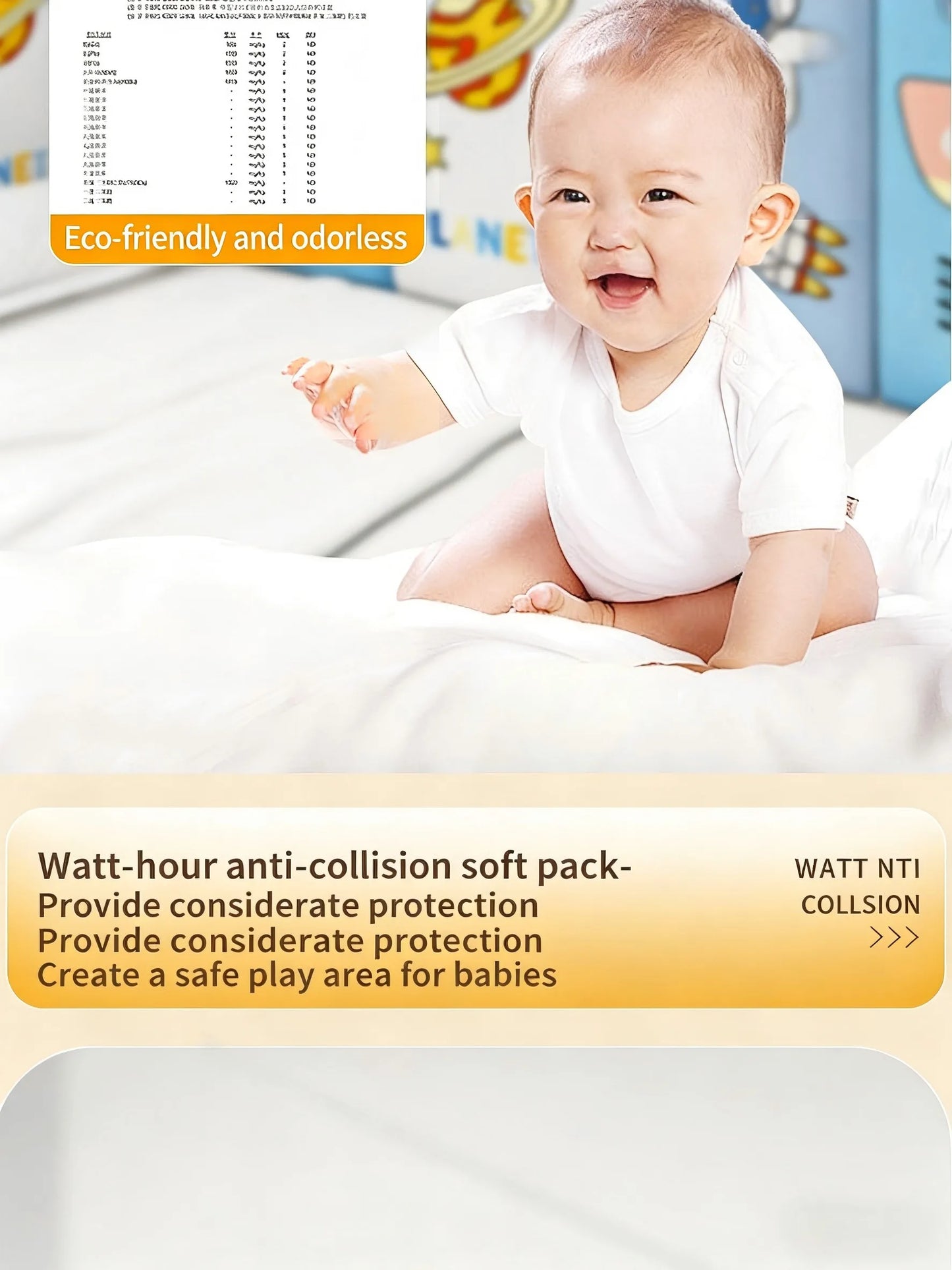 Self-Adhesive Anti-Collision Wall Padding for Kids, Tatami Style Bedside Headboard Cushion, Soft Wall Protector for Bedroom