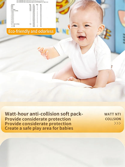 Self-Adhesive Anti-Collision Wall Padding for Kids, Tatami Style Bedside Headboard Cushion, Soft Wall Protector for Bedroom
