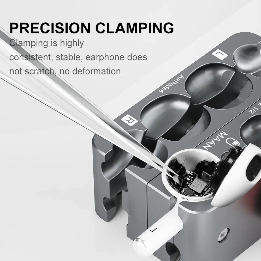 MaAnt P2 AIR Earphone Clamp for AirPods 1/2/3/4/Pro/Pro12 Earphone Chip Repair Fixed Disassembly Battery Replacement Tools