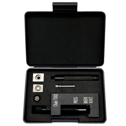 Motorcycle maintenance tool, chain disassembly special tool, suitable for 520 525 530 chain breaker willow nail kit