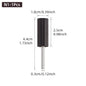 Leather Burnished Bits for Rotary Burnisher Tools PU Leather Burnishing Tool Tips for Clean Edges of DIY Leather Crafts Projects