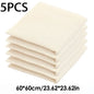 Reusable Nut Milk Cloth Bag Strainers Unbleached Natural Cotton Cheesecloth Cheese Yogurt Tofu Filter Kitchen Fine Mesh Strainer