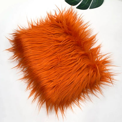 8cm Pile Length Imitation Fur Fabric Diy Cosplay Clothing Hairy Fur Fabric Bundle Long Hair Plush Fabrics By Meters Liquidations