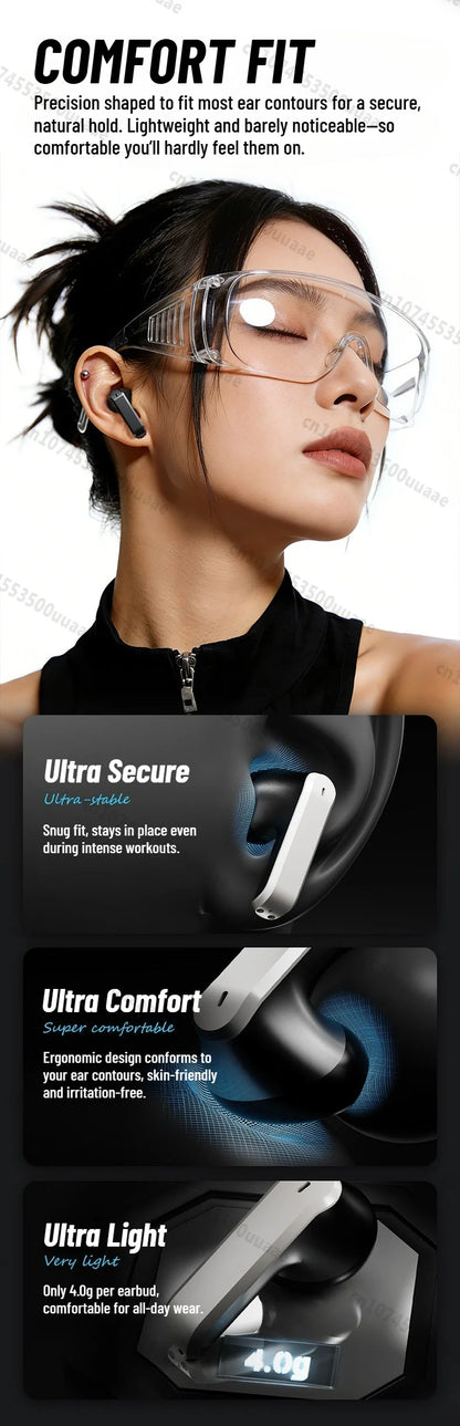 Zombies Cat Real Time Ai Translator Headphone Alloy Mecha Bluetooth 6.0 Earphone Immersive Stereo TWS Wireless Earbuds with APP