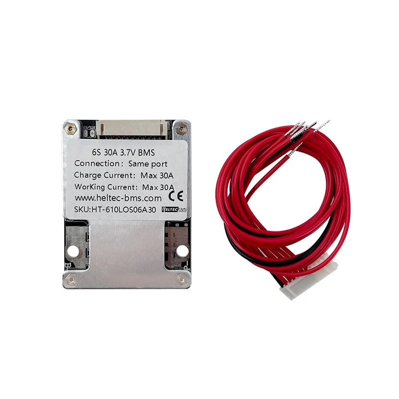Heltec bms 10s 36v 30a 60a 6S 7S BMS 24V with balanced lithium battery protetcion board for eletronic tools/wheelchair/vehicle