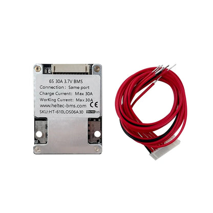 Heltec bms 10s 36v 30a 60a 6S 7S BMS 24V with balanced lithium battery protetcion board for eletronic tools/wheelchair/vehicle