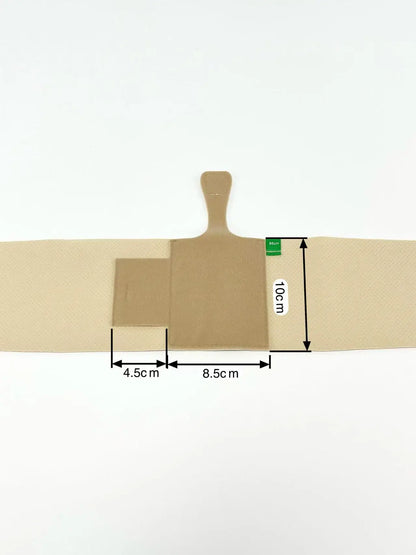 Microphone transmitter waist belt waist strap leg strap waist strap skin black light elastic nylon Velcro fabric Single pocket