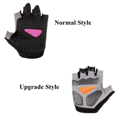 Half Finger Gel Weight Lifting Gloves Men Women Breathable Anti-slip Workout Gloves Summer Gym Yoga Sport Training Hand Gloves