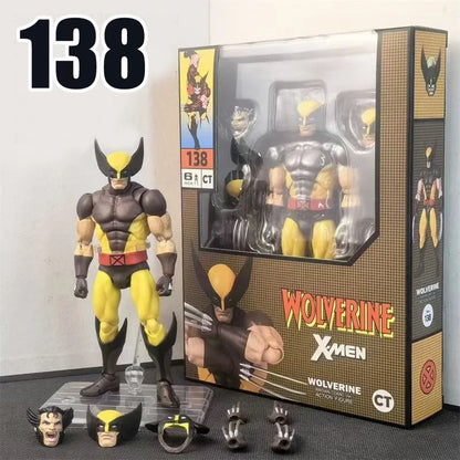 Mess Toys & Ct Toys Full Range Black Suit Neighbor Spiderman Mafex Daredevil 223 Wolverine 096 Batman 126 Action Figure 2.0 Toys