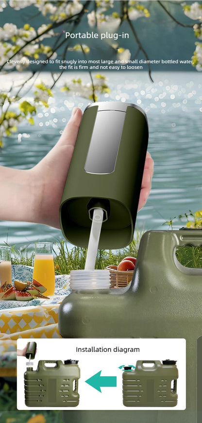 Electric Water Pump Household Bottled Water Water Extractor Folding Purified Water Dispenser Suction Pump Outdoor