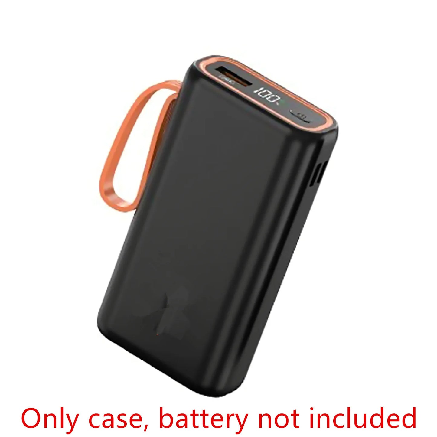 DIY Welded Shell 2*21700 Battery Holder Power Bank Case USB Type C Mobile Phone Charger 21700 Battery Storage Box For Smartphone